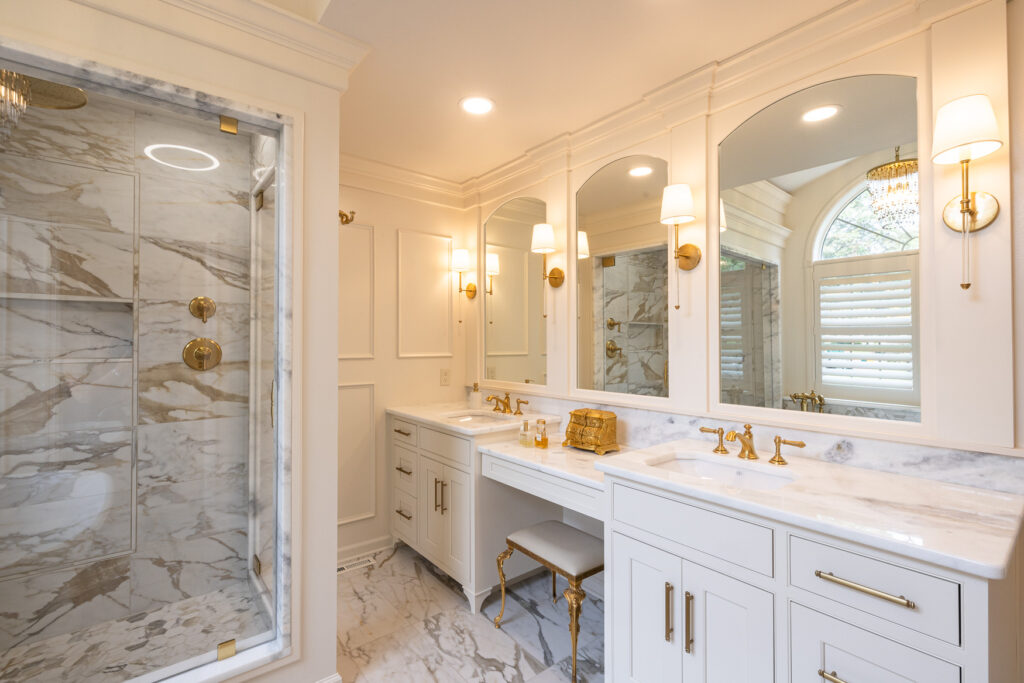 custom bathroom cabinet